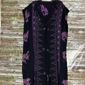 Women’s cover up fringe house dress